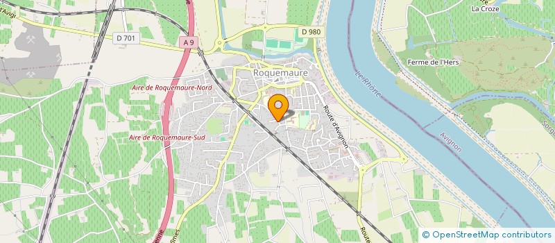 localisation de l'entreprise MONSIEUR FLORENT BOUGRAS  ROQUEMAURE