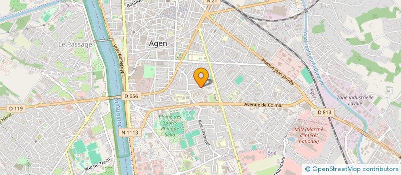 localisation de l'entreprise MONSIEUR FLORENT BOULET  AGEN