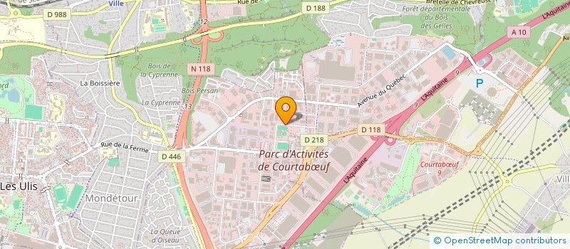 localisation de l'entreprise MONSIEUR FLORENT BOURGES à LES ULIS
