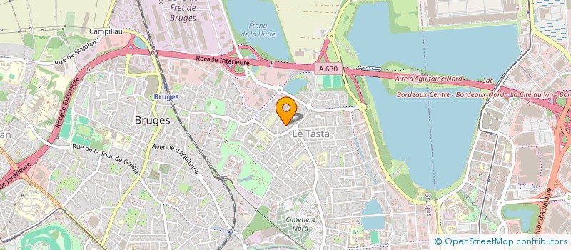 localisation de l'entreprise MONSIEUR FLORENT BOUSQUIE  BRUGES