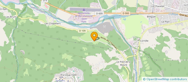 localisation de l'entreprise MONSIEUR FLORENT BOUVET à UVERNET FOURS