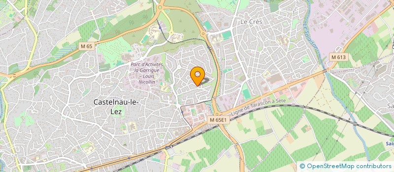localisation de l'entreprise MONSIEUR FLORENT BOUVET à CASTELNAU-LE-LEZ