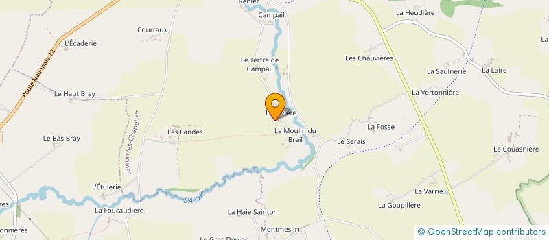 localisation de l'entreprise MONSIEUR FLORENT BRINDEAU  MADRE