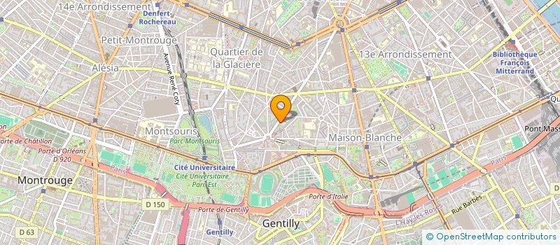 localisation de l'entreprise MONSIEUR FLORENT BRIQUET  PARIS