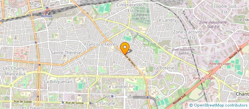 localisation de l'entreprise MONSIEUR FLORENT BRUCK  RENNES