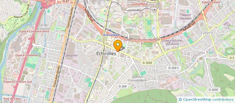 localisation de l'entreprise MONSIEUR FLORENT BRUN-PICARD  ECHIROLLES