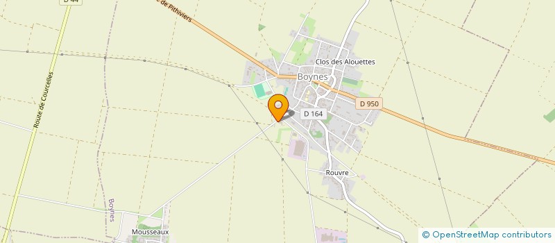 localisation de l'entreprise MONSIEUR FLORENT BRUNIQUET à BOYNES