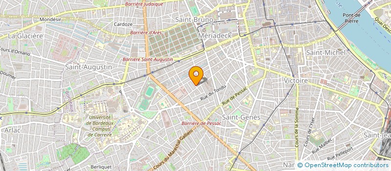 localisation de l'entreprise MONSIEUR FLORENT BURCELOT à BORDEAUX
