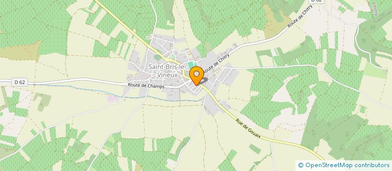 localisation de l'entreprise MONSIEUR FLORENT BUREAU  SAINT-BRIS-LE-VINEUX