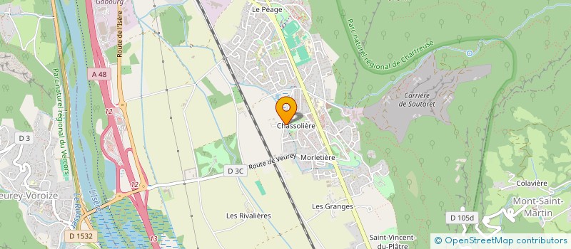 localisation de l'entreprise MONSIEUR FLORENT BURILLON  VOREPPE