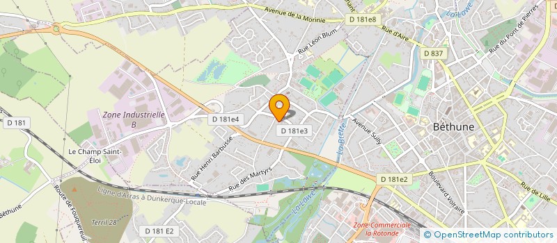 localisation de l'entreprise MONSIEUR FLORENT CADREN à LILLE
