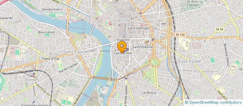 localisation de l'entreprise MONSIEUR FLORENT CAILHOL  TOULOUSE