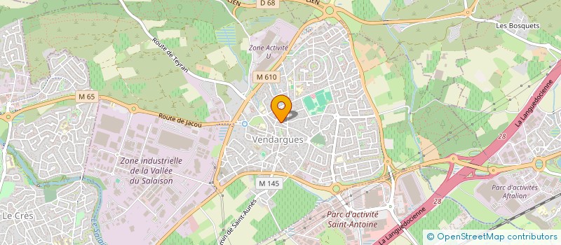 localisation de l'entreprise MONSIEUR FLORENT CAILLIEZ à VENDARGUES