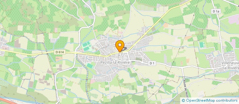 localisation de l'entreprise MONSIEUR FLORENT CANSOULINE  PEZILLA-LA-RIVIERE
