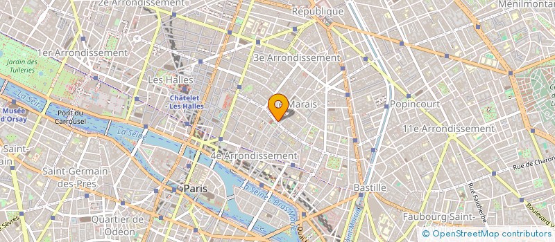 localisation de l'entreprise MONSIEUR FLORENT CAPEILLE  PARIS