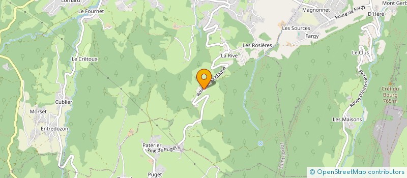 localisation de l'entreprise MONSIEUR FLORENT CAPRETTI  SAINT-JORIOZ