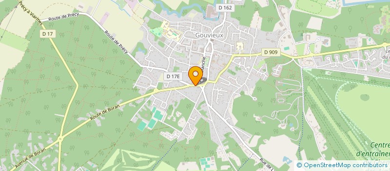 localisation de l'entreprise MONSIEUR FLORENT CARRE  GOUVIEUX