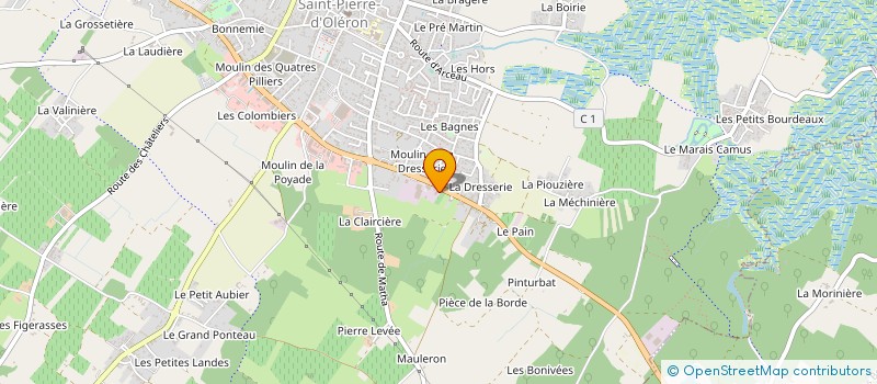 localisation de l'entreprise MONSIEUR FLORENT CARRIERE à SAINT-PIERRE-D OLERON