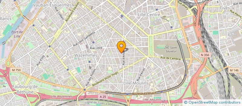 localisation de l'entreprise MONSIEUR FLORENT CARRIERE à LILLE