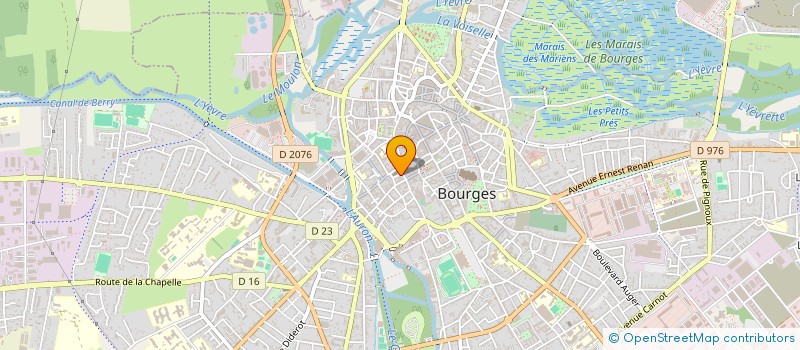 localisation de l'entreprise MONSIEUR FLORENT CASSAGNE à BOURGES
