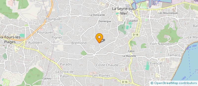 localisation de l'entreprise MONSIEUR FLORENT CASSAR à LA SEYNE-SUR-MER