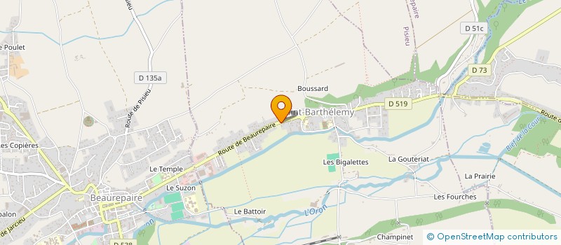 localisation de l'entreprise MONSIEUR FLORENT CASTANEDO  SAINT-BARTHELEMY