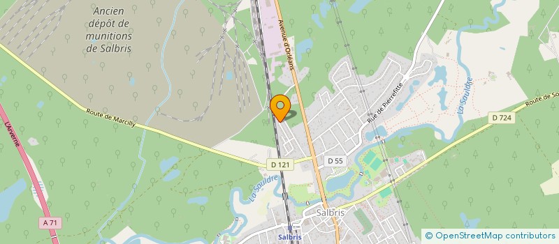 localisation de l'entreprise MONSIEUR FLORENT CAUCHETEUX  SALBRIS