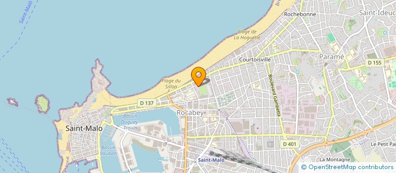 localisation de l'entreprise MONSIEUR FLORENT CAVE  SAINT-MALO