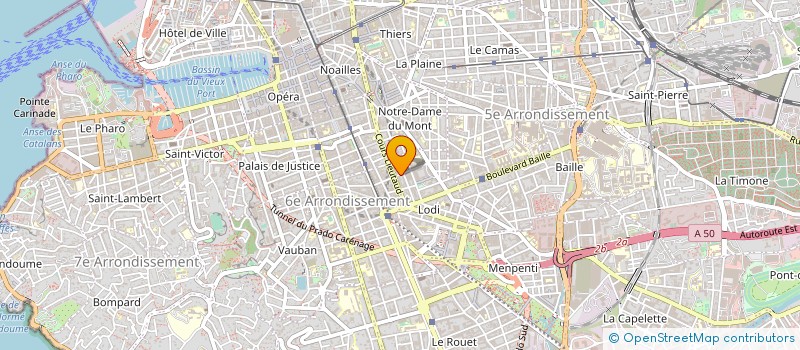 localisation de l'entreprise MONSIEUR FLORENT CAZENEUVE à MARSEILLE