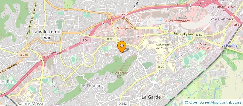 localisation de l'entreprise MONSIEUR FLORENT CHAFFANJON à LA VALETTE-DU-VAR