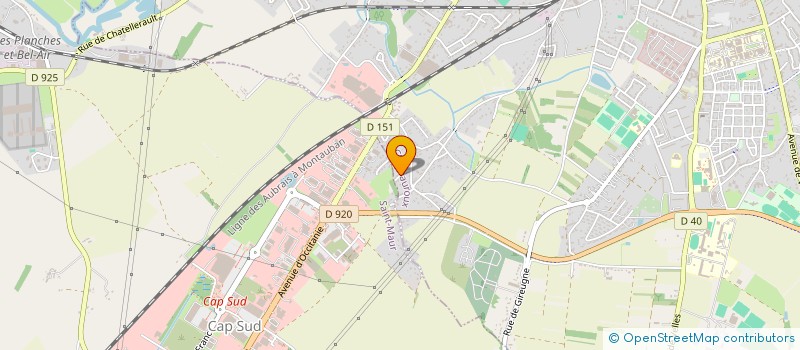 localisation de l'entreprise MONSIEUR FLORENT CHAILLER à CHATEAUROUX