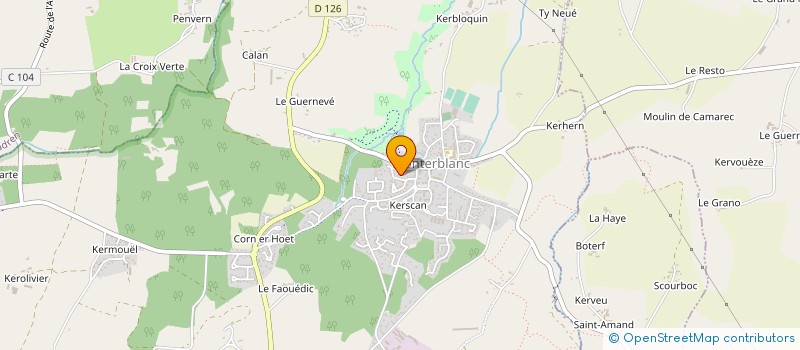 localisation de l'entreprise MONSIEUR FLORENT CHAMBON  MONTERBLANC