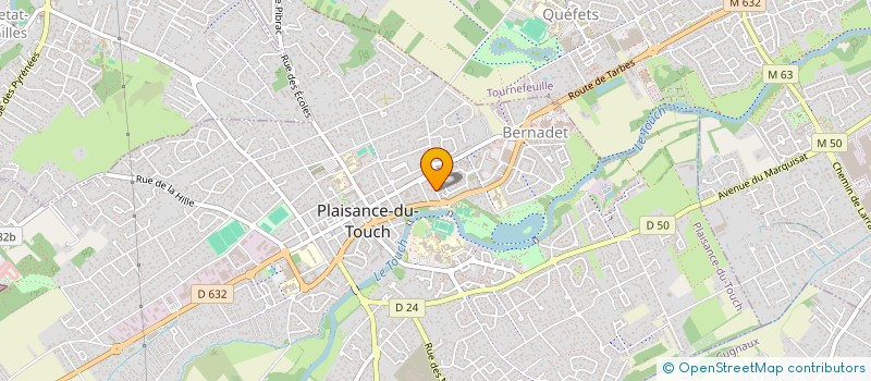 localisation de l'entreprise MONSIEUR FLORENT CHAMPES  BERAT