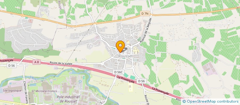 localisation de l'entreprise MONSIEUR FLORENT CHAMPY  ROUSSET