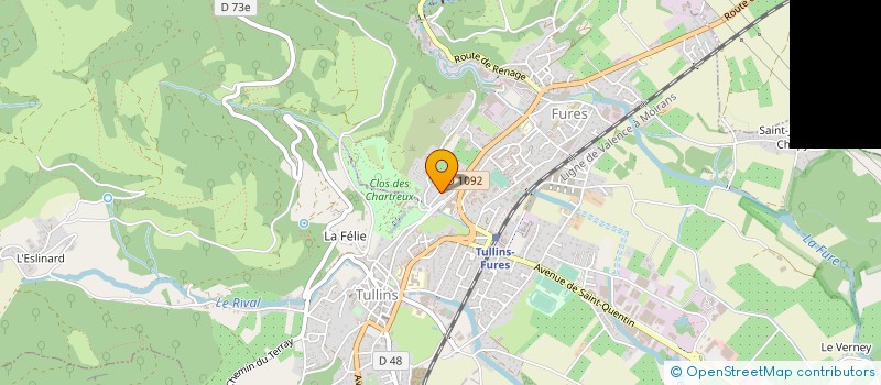 localisation de l'entreprise MONSIEUR FLORENT CHAPPEY à TULLINS