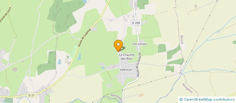 localisation de l'entreprise MONSIEUR FLORENT CHARBONNIER  MONTOLDRE