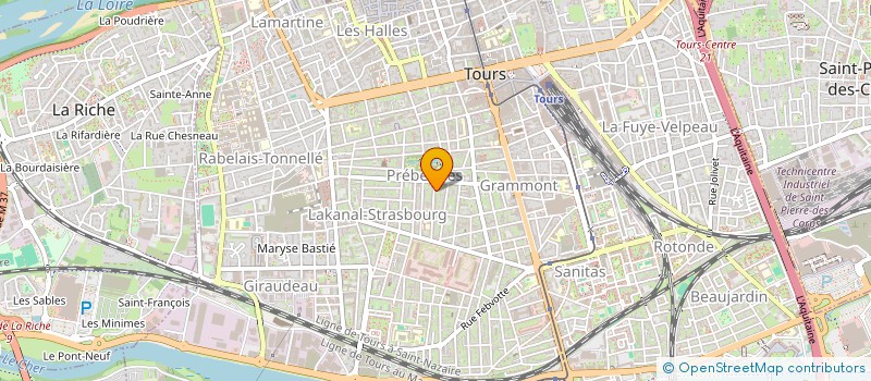 localisation de l'entreprise MONSIEUR FLORENT CHARDIN  TOURS