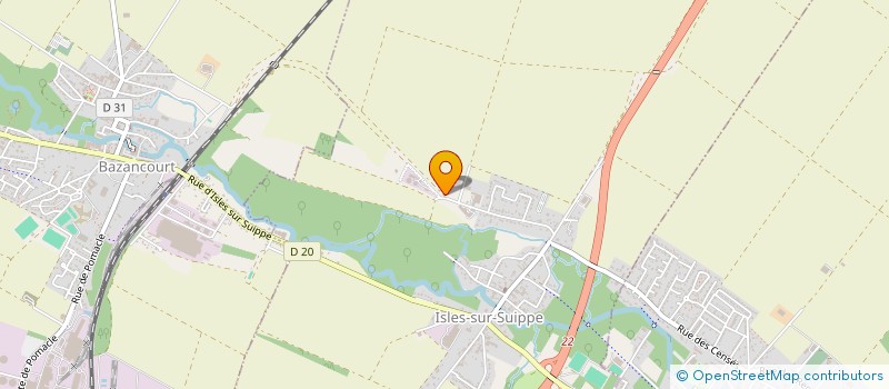 localisation de l'entreprise MONSIEUR FLORENT CHARPENTIER  ISLES-SUR-SUIPPE