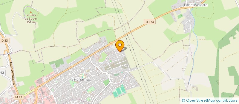 localisation de l'entreprise MONSIEUR FLORENT CHARPENTIER  SEICHAMPS