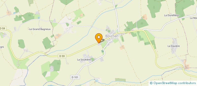 localisation de l'entreprise MONSIEUR FLORENT CHAUVREAU  BOURNAN