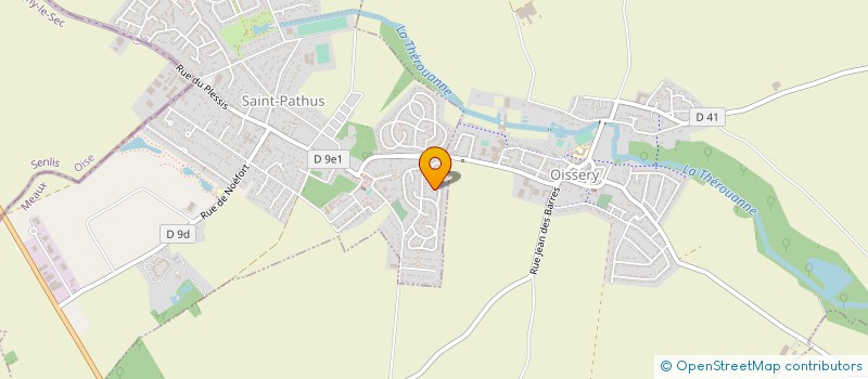 localisation de l'entreprise MONSIEUR FLORENT CHEVALIER  SAINT-PATHUS