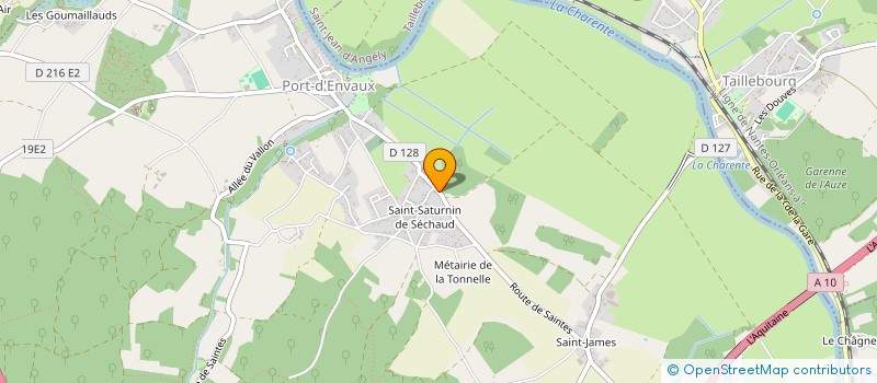 localisation de l'entreprise MONSIEUR FLORENT CHOLLON  PORT-D'ENVAUX