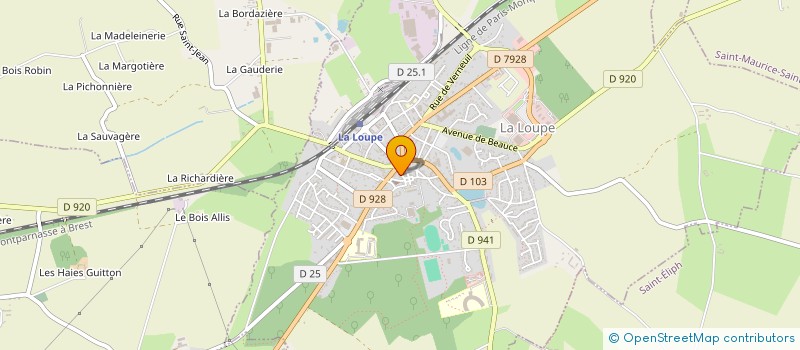 localisation de l'entreprise MONSIEUR FLORENT CLAUDIOS à LA LOUPE