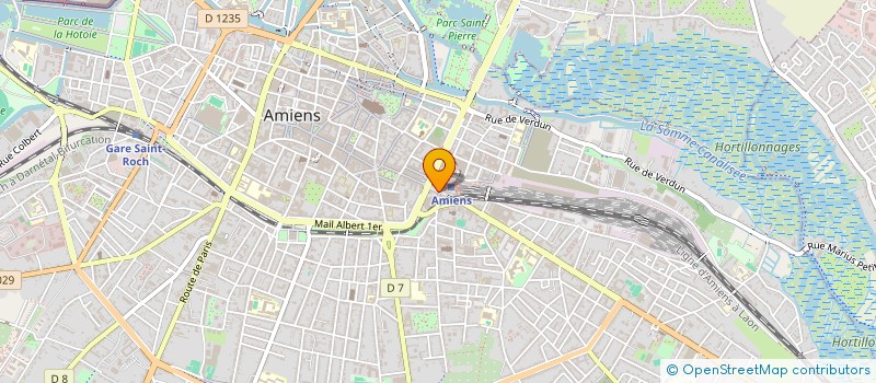 localisation de l'entreprise MONSIEUR FLORENT CLAVET  AMIENS