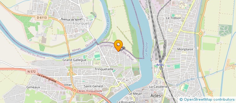 localisation de l'entreprise MONSIEUR FLORENT CLEMENT  ARLES