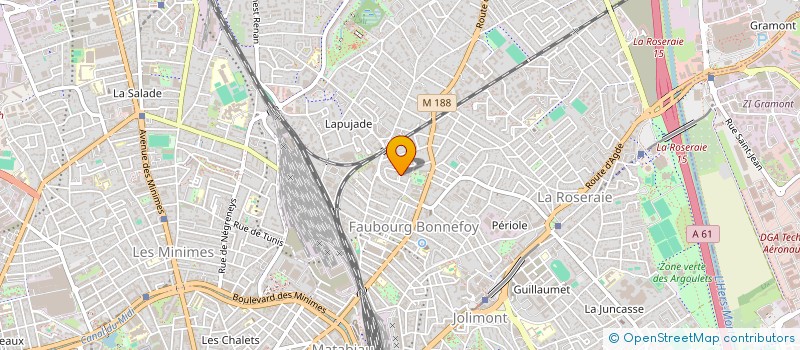 localisation de l'entreprise MONSIEUR FLORENT COLETTA à TOULOUSE