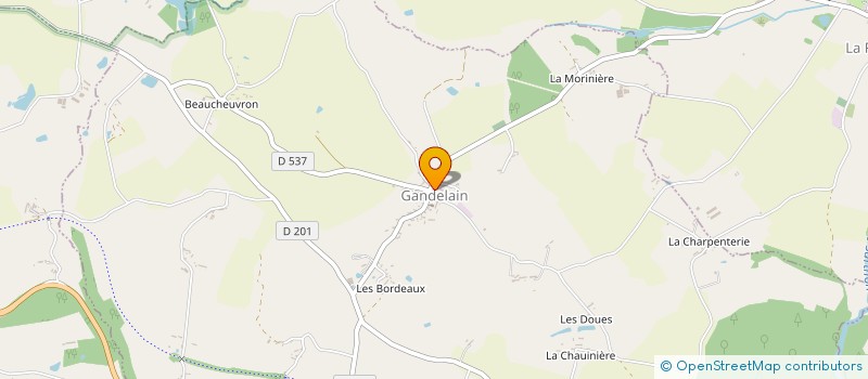 localisation de l'entreprise MONSIEUR FLORENT COLLET à GANDELAIN