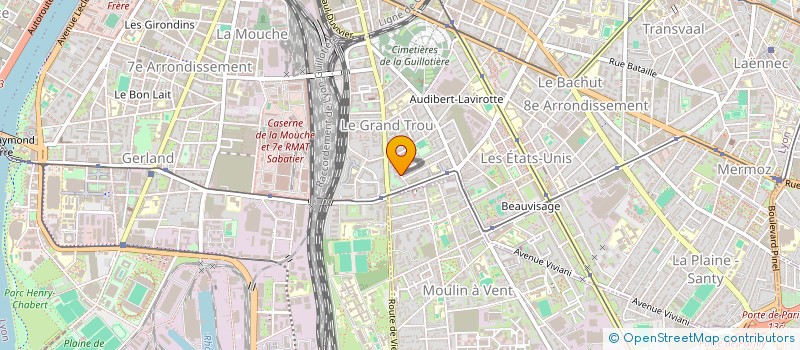 localisation de l'entreprise MONSIEUR FLORENT COLONNA  LYON