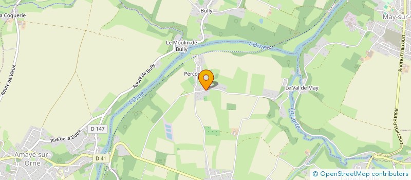 localisation de l'entreprise MONSIEUR FLORENT COMIN  FONTENAY-LE-MARMION