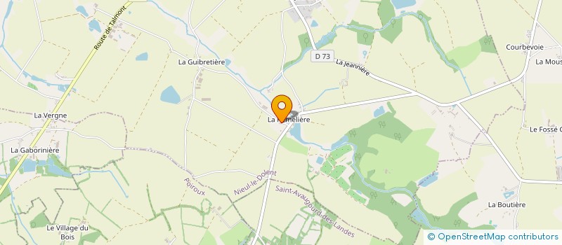 localisation de l'entreprise MONSIEUR FLORENT CONTASSOT  NIEUL-LE-DOLENT